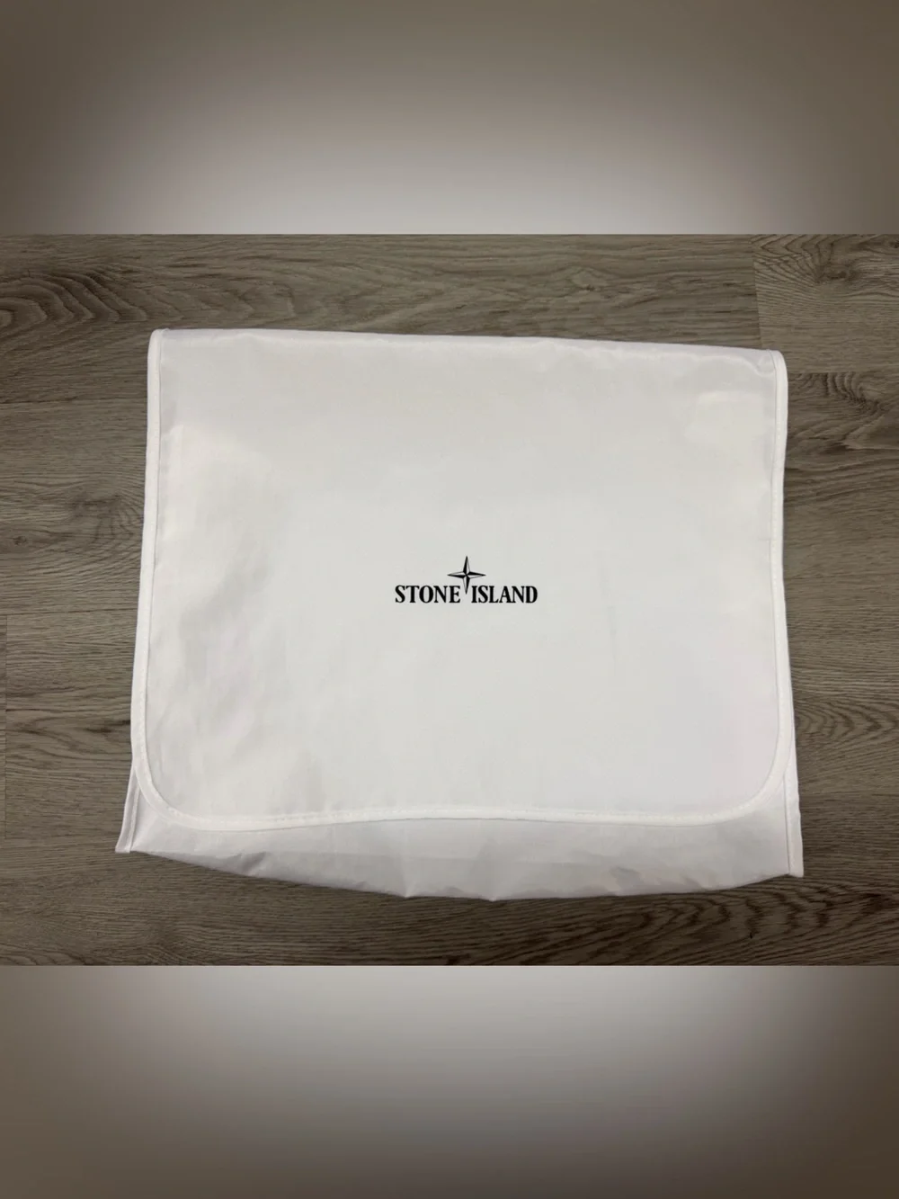 Stone Island White Garment Bag